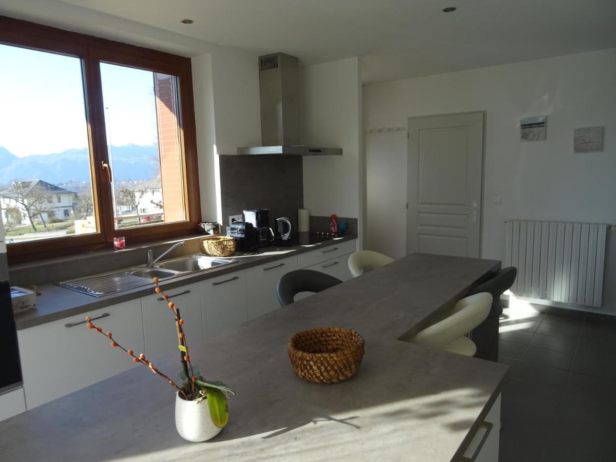 Ferienwohnung Au Pied Du Pertuiset Drumettaz-Clarafond Exterior foto